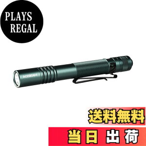 �y���������zACEBEAM Pokelit 2AA �����d�� ����519A LED �����F�� 5000K �����F 600���[���� ���^�y�����C�g �P�O�d�r�Ή� USB-C�[�d�� IP68�h�� ���p�_���ő�13.5�� ���肵���p�t�H�[�}���X led �t���b�V