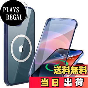 �y���������z�y���ʋ����K���X�E���ٓI�ȑϏՌ����zHAUTRKBG iPhone 14 Plus �p �P�[�X �N���A �S�ʕی� [MagSafe�Ή�] [�J�����t�C������] �M�����Ȃ� �\�t�gTPU�o���p�[ �}�O�Z�[�t ���C�����X