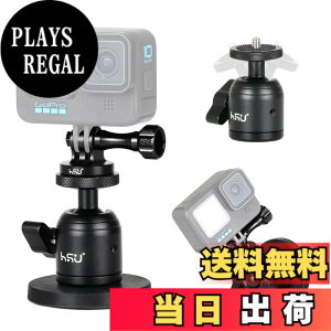 �y���������zHSU �_�� �}�O�l�b�g �J�����}�E���g ���C�X�^���h 360°��]�\ ���R�_�� �}�O�l�b�g 1/4�l�W �t���̃A���~�� �O�r�A�_�v�^�[ �ԍڃJ�����}�E���g ��჌�t/�X�g���{/DSLR/GoPro Hero