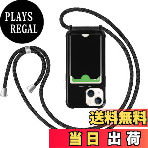 �y���������zPelanty for iPhone 13 Mini �N���A�P�[�X for iPhone13 mini ��|���P�[�X �_��V���R�� �u���b�NTPU�o���p�[ �w�ʃJ�o�[ IC�J�[�h���[ �l�b�N �V�����_�[ �X�g���b�v�t�� �A�C�t�H��13�~�j 