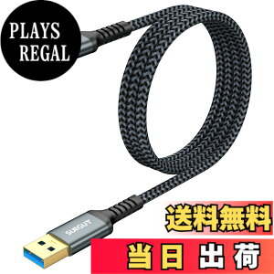 �y���������zSUNGUY USB Type C �P�[�u�� 1M USB3.1 Gen2 10Gbps �f�[�^�]�� �^�C�v c �����[�d USB-A to USB-C �����b�L�R�l�N�^ Android Auto�Ή� �i�C�����҂� ���ϋv�� iPhone17/16/15�V���[�Y�AGalaxy S24 ultra�AiPad 