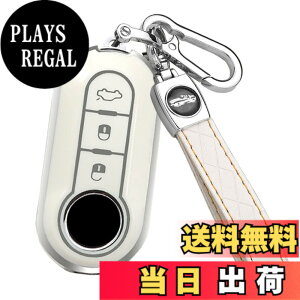 �y���������z[SANRILY] �t�B�A�b�g������ �L�[�P�[�X �L�[�z���_�[ �L�[�J�o�[ �L�[�ی� Fiat 500/500C/500L/500X ���ɓK�p ���� �ی� �����ɂ� �� �h�~ �I�V���� TPU
