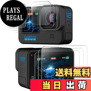 �y���������zJETech�p GoPro Hero 12/11/10/9 Black �t�B���� �J���������Y�t�B�����t�� �����K���X�t�B����, �ȒP�ȃC���X�g�[��, HD�N���A, 3��+3��+3���Z�b�g