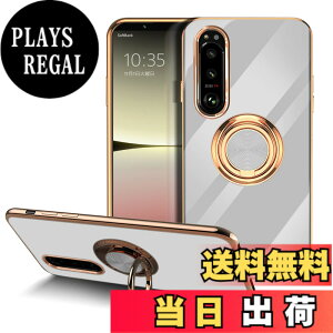 �y���������zLuFiYa Sony Xperia 5 IV SO-54C/SOG09 �p �P�[�X �����O�t�� �J�o�[ TPU�f�� �X�^���h�@�\ �G�N�X�y���A �t�@�C�u �}�[�N�t�H�[ �y�� �ϏՌ� ���� �C�菝�h�~ �����h�~ �ԍڃz���_�[ 360°��