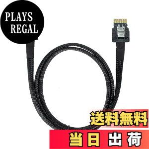 �y���������zcablecc OcuLink PCIe PCI-Express SFF-8611 4i to SFF-8654 �X�������C�� SSD �f�[�^�A�N�e�B�u�P�[�u�� 50cm
