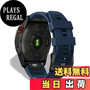 �y���������z[HeeNia] QuickFit 26mm �o���h Garmin Fenix 8 51mm/Fenix 7X Pro Solar/Garmin Instinct 2X/Fenix 7X/Fenix 6X GPS/6X Pro/6X Sapphire GPS/5X GPS/5X Plus �Ή� �V���R�� �X�g���b�v ���[�v �X�|�[�c�o���h ���v�x���g �h