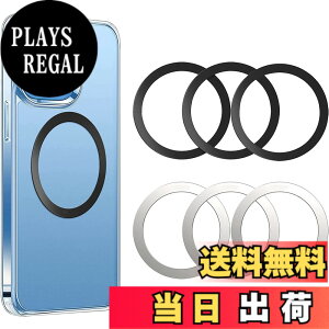 �y���������zSisyphy Magsafe�Ή� �����O ���C���� ���^�������O (�u���b�N3��+�V���o�[3����) ���C�����X�[�d�p iPhone 15/14/13/12/11/X �V���[�Y�Ή� Samsung Galaxy S24/S23/S22/S21/S20 Note Ultra Fold5�Ȃǂ� ��