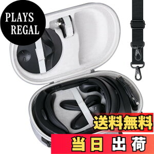 �y���������z�yAenllosi ��p���[�P�[�X�z�݊��i Meta Quest 3/Quest Pro VR�w�b�h�Z�b�g �X�[�c�P�[�X ����Ռ��ɋ��� �A�b�V���z���C�g�i�P�[�X�̂݁j