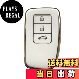 �y���������z[Kinotaka] ���N�T�X��p 3�{�^�� �X�}�[�g �L�[�P�[�X TPU�� �L�[�J�o�[ GS IS NX RC RC-F RX LX F-SPORT�ȂǓK�� �ی�P�[�X (�z���C�g)