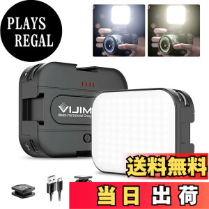 �y���������zUlanzi LED�r�f�I���C�g �B�e�p���C�g Type-C�[�d�� 2000mAh ���^ 170°��]�� 2500K-6500K�F���x 4�R�[���h�V���[�t�� �����P�x ���邳���� �B�e���C�g CRI95+ �y�� �J�����r�f�I���C�g Cano