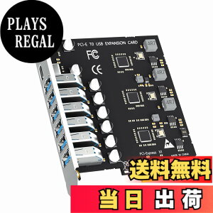 �y���������zGLOTREND U6A2C 8 �|�[�g PCIe ���݃J�[�h�AType-C 2 �|�[�g�{Type-A 6 �|�[�g�iUSB 3.2 Gen 1�j�AWindows/Linux �Ή��iMac OS ��Ή��j