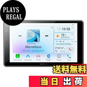 �y���������zPioneer �f�B�X�v���C�I�[�f�B�I DMH-SF500 9�C���` �t���[�e�B���O 1D AppleCarPlay AndroidAuto�Ή� Bluetooth USB iPod iPhone AUX DSP �J���b�c�F���A