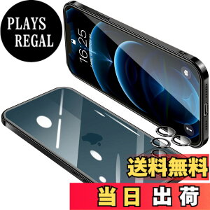 �y���������zONETIAOLONG �ɓK������iPhone12 Pro Max �p�̃P�[�X �N���A �A�C�t�H��12ProMax �p�̃����Y�ی� �J�o�[ �ϏՌ� ���� �X�}�z�P�[�X �S�ʕی� �y�� ���b�L���H TPU ���^ �X�g���b�v�z�[���t