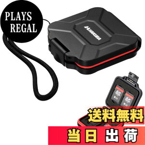 �y���������z�n�N�o HAKUBA �n�[�h�������[�J�[�h�P�[�X�X���� SD4 ���b�h SD�J�[�h4����microSD�J�[�h8�����[ ����17mm �ϏՌ� �h�o �X�g���b�v�t ABS�����ƃN�b�V�����ނŕی� DMC-23SD4RD 4977187371628
