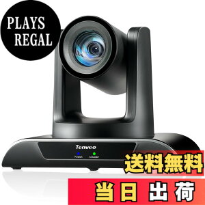 �y���������zTenveo PTZ�J����Web��c �L�p1080p FHD 60 fps���w20�{�Y�[�����C�u�X�g���[�~���O�E�F�u�J����USB/HDMI/RJ45�I�[�g�t�H�J�X�r�f�I��c �I�����C������ �u�`���Ή������R���t��(VHD20H)