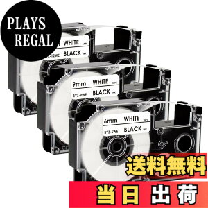 �y���������zYUU �J�V�I �l�[�������h �e�[�v 6mm 9mm 12mm �� ���S�� XR-12WE XR-9WE XR-6WE �݊�CASIO Name Land �e�[�v�J�[�g���b�W �ˁ[�ނ��� ���n������ KL-G2 KL-E300 KL-M7 ���x�����C�^�[ 3�Z�b�g