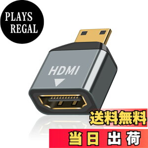 �y���������zPoyiccot HDMI �~�jHDMI�ϊ��A�_�v�^ 4K�AMini-HDMI �ϊ� �I�X���X�A�_�v�^�i�^�C�vC�I�X - �^�C�vA���X) 4K@60Hz�C1080P ���� ���� �ϊ��A�_�v�^ �i1�Z�b�g�j