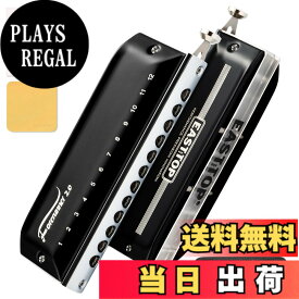 【送料無料】East top バルブなし クロマチックハーモニカ Cキー 12穴 48音 クロマチックマウスオルガンハーモニカ 大人用 キーオブシー C調