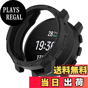 �y���������zHeeNia Suunto 9 Peak �Ή� �P�[�X �V���R���ގ� �ی�P�[�X �J�o�[ �Ռ��z�� ���y�� �_�� �Ռ��h�~ �C�菝�h�~ �ی�J�o�[ Suunto 9 Peak �p (�u���b�N)