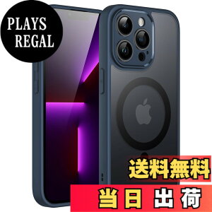�y���������zJETech iPhone 13 Pro 6.1�C���`�p �}�O�l�b�g �P�[�X MagSafe�ɑΉ� �������̃}�b�g�w�� �J���������Y ���S�ی� ���^ �ϏՌ� �J�o�[ (��)