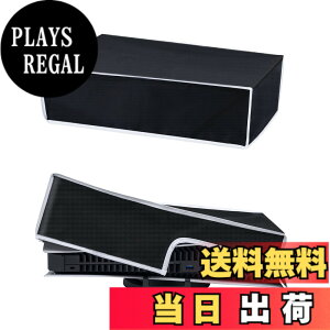 �y���������zMcbazel PS5�J�o�[���u�� �_�X�g�J�o�[ PS5�R���\�[���ی�J�o�[ ���� �z�R���h�~ ����h�~ �E���ȒP PS5�ʏ�ŁiUHD�j�ƃf�W�^���œK�p -�u���b�N&�z���C�g �yPS5 Slim�ɂ͑Ή����Ă�