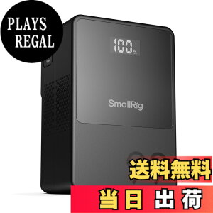 �y���������zSmallRig VB99 �~�j V �}�E���g �o�b�e���[ 6700mAh(99Wh/14.8V) 100W PD USB-C�}���[�d OLED �X�N���[�� DC�|�[�g��� D-TAP USB-A BP�C���^�[�t�F�[�X �J�����Ή� �r�f�I�J�����Ή� ���j�^�[�p �X