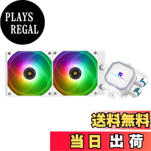 �y���������zThermalright Frozen Prism 240 White ARGB �t�� CPU ���N�[���[ 120 mm ARGB PWM �t�@���A240 �����d�l�A�R���s���[�^�[���N�[���[ AMD/AM4/AM5,INTEL 1700/1150/1151/1200/2011 �̂��߂�