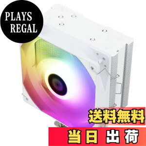 �y���������zThermalright Assassin King 120 SE White ARGB CPU�G�A�N�[���[�A4�{�̃z�b�g�p�C�v�AC 12 CW-S PWM�É��t�@��CPU�N�[���[�AS-FDB�x�A�����O�t���AAMD AM4 AM5/Intel LGA 1700/1851/1150/1151/1155/1156/1200�APC��