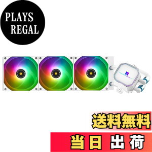 �y���������zThermalright Frozen Prism 360 White ARGB ����CPU�N�[���[�A360��p��T�C�YARGB�A120mm PWM�t�@��x3�AS-FDB�x�A�����O�AAMD/AM4/AM5�AIntel LGA 1150/1151/1200/ 2011/1700/1851�p�I�[���C����������N�[���[