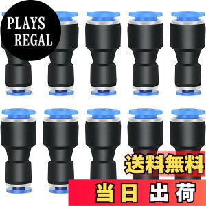 �y���������zTAILONZ PNEUMATIC 10���ł��O�a10mm x�O�a12mm�̒��ʈٌa�ǁA�v�b�V������C���R�l�N�^PG10-12�ł�