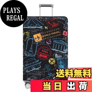 �y���������zTRAVELKIN more than travel Travelkin �ו��J�o�[ �􂦂� �X�[�c�P�[�X�J�o�[ �X�[�c�P�[�X�v���e�N�^�[ ���h�~ �X�[�c�P�[�X�J�o�[ 18~32�C���`�̉ו��ɑΉ�, ���[���h�}�[�N-�J���t��, M(