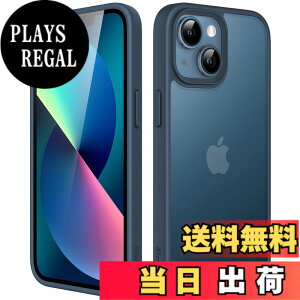 �y���������zJETech �}�b�g�P�[�X iPhone 13 Mini 5.4�C���` �ϏՌ����~���^���[�O���[�h�̗����h�~ ������̔������̔w�ʓd�b�J�o�[ �w��h�~ (�X�g�[���u���[)