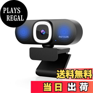 �y���������zNuroum 4K WEB�J���� LED�����O���C�g�t�� �E�F�u�J���� �t��HD 60fps �m�C�Y�L�����Z�����O�}�C�N�t�� �I�[�g�t�H�[�J�X ������p�����@�\�t�� 90°����p �~���[�g�@�\ �v���C�o�V�[