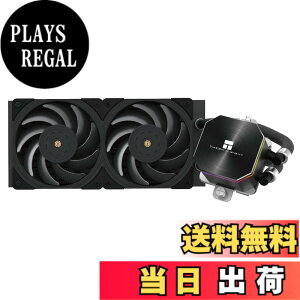 �y���������zThermalright Frozen Edge 240 Black PWM�t�@���t��CPU�E�H�[�^�[�N�[���[�A�|���v���x��3300RPM�ł��AS-FDB�x�A�����O�AAMD AM4 / AM5�A�C���e��LGA1150 / 1155 / 1200 / 1700 /1851/ 2011(FE240 Black)