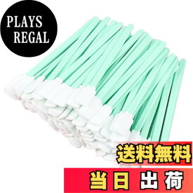 【送料無料】LIKENNY 工業用綿棒 スポンジスティック フォームチップ綿棒 50本入り 隙間ブラシ 先端洗浄 パーツクリーナー 静電気防止綿棒 掃除 汚染除去能力 レンズ プリンター ディスク用 スポンジ綿棒