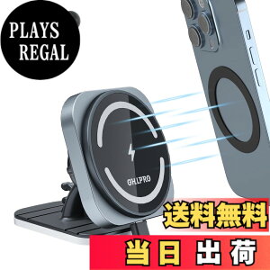 �y���������z�y�ŐV�^�zOHLPRO Mag-Safe �ԍ� �ԍڃ��C�����X�[�d�� �X�}�z�z���_�[ �� 15W�����[�d ���͎��Ύ� �ԍڃz���_�[ �G�A�R���o����/�_�b�V���{�[�h iphone16/15/14/13/12�V���[�Y�ɑΉ�