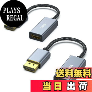 �y���������zBENFEI 2�� DisplayPort�i�f�B�X�v���C�|�[�g�j - HDMI �ϊ��P�[�u���A�ő�4K��30Hz�܂ł̉𑜓x�ɑΉ��i�I�X���烁�X�A�t�����ɔ�Ή�)
