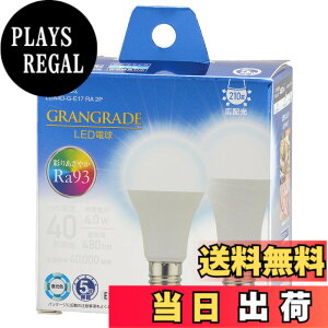 �y���������z�I�[���d�@ LED�d�����` E17 40�`����/40W���� �����F Ra93�����F �����Ή� �f�M�ގ{�H���Ή� �~�j�N���v�g���` 5�N 2�� LDA4D-G-E17 RA 2P 06-5562 OHM