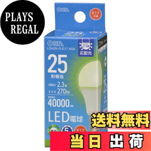 �y���������z�I�[���d�@ LED�d�����` E17 25�`����/25W���� �����F �����Ή� �f�M�ގ{�H���Ή� �~�j�N���v�g���` 5�N LDA2N-G-E17 AG6 06-5534 OHM