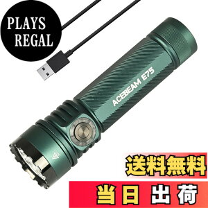 �y���������zACEBEAM E75 ���邢�����d�� LED�t���b�V�����C�g 4500���[���� ���P�x ���� USB-C�[�d�� IP68�h�� ���^ �n���f�B���C�g ���[�N���C�g �L�����v �o�R �{���~�� �h�� ��d�΍� �ً}�p