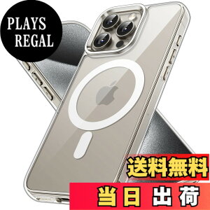 �y���������zJETech iPhone15ProMax 6.7�C���`�p�i15 Pro Max�j �}�O�l�b�g �P�[�X MagSafe ���C�����X�[�d�Ή� �Ռ��z�� �o���p�[�J�o�[ �����h�~ �����o�b�N (�N���A)