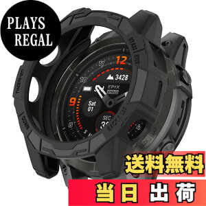 �y���������zSHEAWA for Garmin�K�[�~�� Fenix 7 Pro �P�[�X �J�o�[ �ی�P�[�X �݊��i Epix Pro 47mm TPU�S�� �ی�J�o�[ �ϏՌ� �A�N�Z�T���[ (�u���b�N)