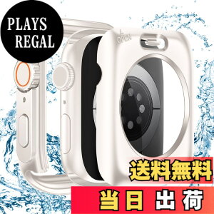 �y���������zBELIYO �Ή� Apple Watch �P�[�X Series SE3/SE2/SE/6/5/4 �A�b�v���E�H�b�` �J�o�[ �h�� �K���X�t�B���� ��̌^ 2 in 1 �O��̕ی� Apple Watch �J�o�[ PC�f�� �y�� ���{���Ɏq�� ��d�\�� �A�b�v