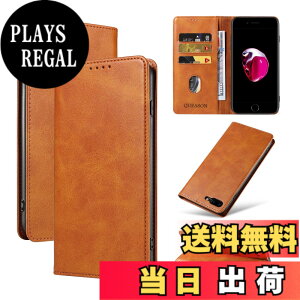 �y���������zQUEASON�yiPhone 7Plus/8Plus �ʗp�蒠�P�[�X�z�}�O�l�b�g�� iphone8plus �p �P�[�X �X�^���h�@�\ iphone7plus �p �X�}�z�P�[�X �J�[�h���[ iphone8�v���X �p �X�}�z�P�[�X �ϏՌ� �����h�~ �h�o