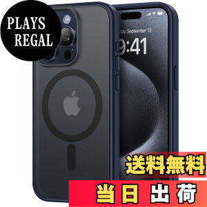�y���������zTENDLIN iPhone 15 Pro Max �p�P�[�X MagSafe�Ή� ������ �}�b�g�� �C�菝�h�~ �w��h�~ ���^ �Ή� �A�C�t�H��15 Pro Max �J�o�[�i�u���[�j