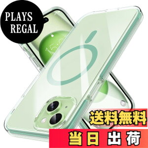 �y���������zMILPROX iPhone 15 Plus �p �P�[�X Magsafe�Ή� �}�O�l�b�g���� �ČRMIL�K�i ���ϏՌ� �h���X�g���C�v �N���A ���ϖh�~ ���C�����X�[�d�Ή� �}�O�Z�[�t�Ή� ���� �ی�J�o�[ �X�}�z�P�[�X