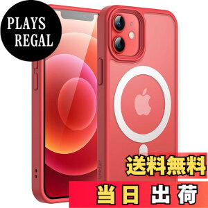 �y���������zJETech iPhone 12 mini 5.4�C���`�p �}�O�l�b�g �P�[�X MagSafe�ɑΉ� �������̃}�b�g�w�� ���^ �ϏՌ� �J�o�[ (���b�h)