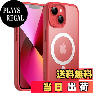 �y���������zJETech iPhone 13 mini 5.4�C���`�p �}�O�l�b�g �P�[�X MagSafe�ɑΉ� �������̃}�b�g�w�� ���^ �ϏՌ� �J�o�[ (���b�h)