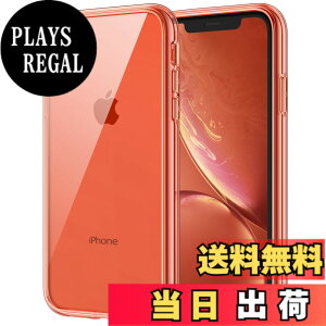 �y���������zJETech iPhonexr �P�[�X (6.1�C���`��piPhone XR) ���΂݂Ȃ� �Ռ��z�� �o���p�[�J�o�[ �����h�~ �N���A�o�b�N (�R�[����)
