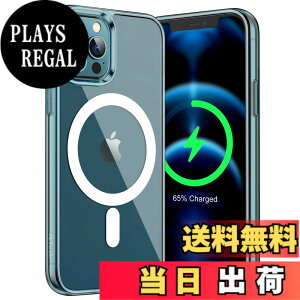 �y���������zJETech iPhone12ProMax (12 Pro Max) �}�O�l�b�g�P�[�X (6.7�C���`�p) MagSafe ���C�����X�[�d�Ή��Ռ��z���o���p�[�J�o�[ �����h�~�����o�b�N (�p�V�t�B�R�u���[)